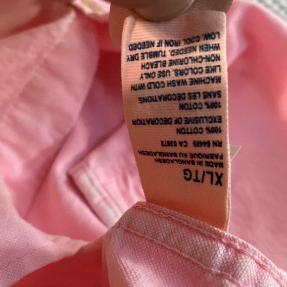 American Eagle pink men's long sleeve button down shirt - Picture 4 of 4